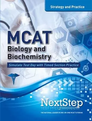 MCAT Biology And Biochemistry: Strategy And Practice By Schnedeker Bryan • $6.01
