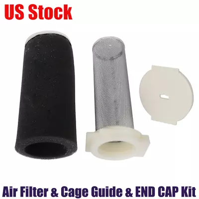 Air Filter & Cage Guide & CAP Kit Fit Yamaha Warrior Raptor Wolverine 350 YFM350 • $14.39