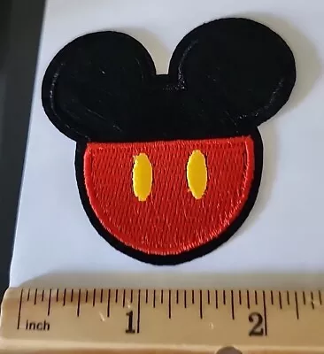 Mickey Mouse  Embroidered Iron/Sew On Patch • $2.50