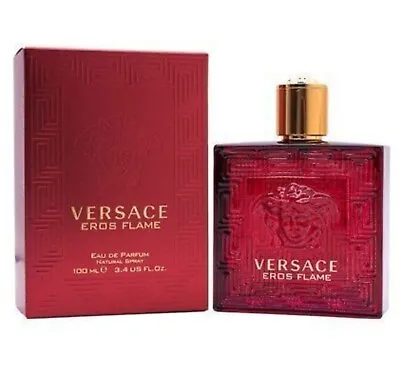 USA Versace Eros Flame By Versace 3.4 Oz EDP Cologne For Men - In Box New • $37.99