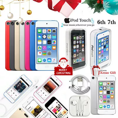  NEW Sealed-Apple IPod Touch 6th Generation 16 32 64 128GB All Colors WARRANTY P • $73.60