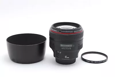 【TOP MINT】Canon EF 85mm F/1.2 L USM Portrait Lens For EOS EF Mount From JAPAN • £729.99