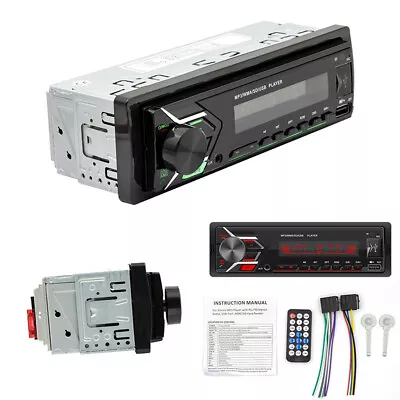 1Pcs 12V Car Stereo Radio Bluetooth MP3 In-dash Player FM/AUX/U Disk Receiver • $34.10