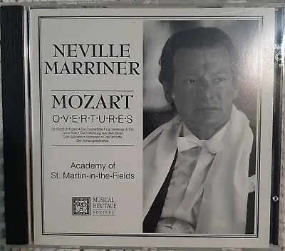 Neville Marriner - Mozart Overtures (1993 Musical Heritage Society 513356L) • $6.35