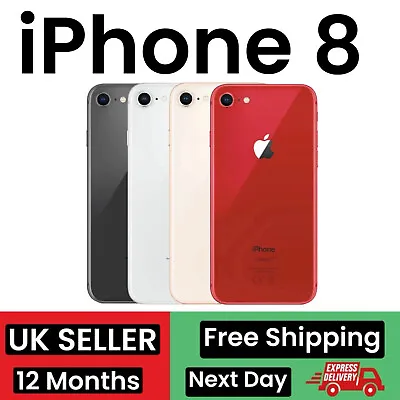 Apple IPhone 8 64GB / 256GB - All Colours - UNLOCKED - EXCELLENT CONDITION • £209.99