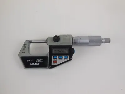 Mitutoyo 0-1  Digital Digimatic Micrometer 293-725-10 • $79.90