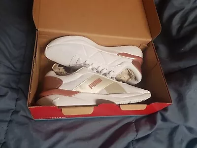 $35 • Buy Puma Women's Rose Metallic Pop Sneakers - White/Rose Gold  Sneakers Size US 7