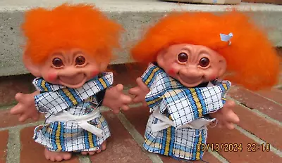 2 Vintage Dam Troll Dolls? USA Foreign Patent • $40