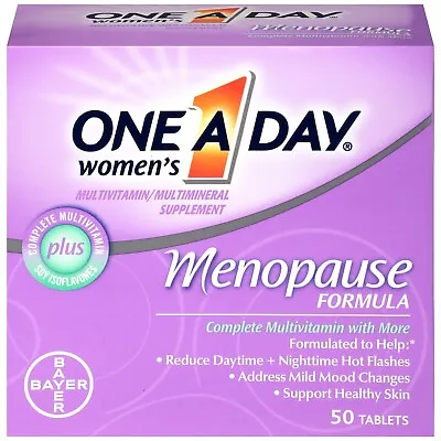 One-A-Day Menopause Formula Complete Women's Multivitamin 50 Tablets..+ • $19.99