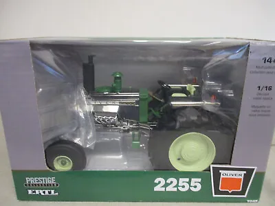 Custom Silver Chrome Oliver Model 2255 Toy Tractor 1/16 Scale • $799