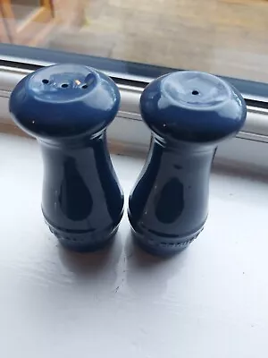 Le Creuset Navy Salt And Pepper - Great Condition And Genuine • £12