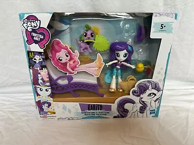 My Little Pony Equestria Girls Minis Rarity Relaxing Beach Lounge Set (Used) • £10