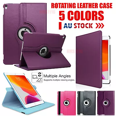 $11.99 • Buy Apple IPad 6th 5th 9th 8th 7th Gen Air 5 4 3 Mini Case Cover Leather Smart Folio