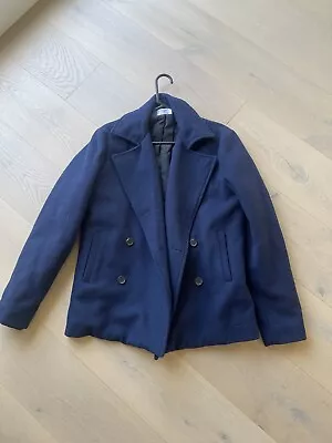 Vanishing Elephant Navy Peacoat Jacket - Size M • $45