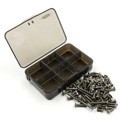 Yeah Racing Titanium Screw Assorted Set With FREE Mini Box For Tamiya EGRESS ... • £26.99