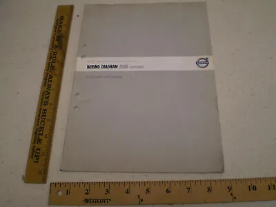 2008 Volvo Wiring Diagram C30 S40 (04-) V50 C70 (06-) Repair Manual Service Book • $29.14