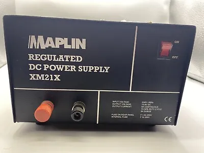 MAPLIN Regulated  DC Power Supply XM21X • £23