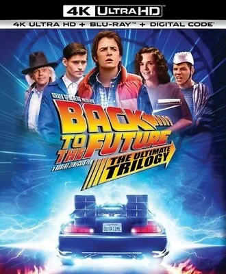 Back To The Future: The Ultimate Trilogy [4K Ultra HD + Blu-ray + Digital Code] • $34.97