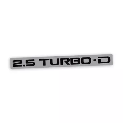 1986-1996 Mitsubishi Triton Tailgate Decal : 2.5 Turbo-d • $16.50