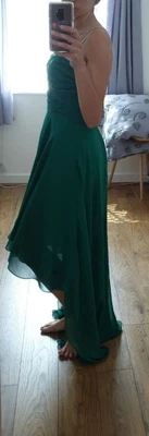 £9.99 • Buy Hailey Green High-low Dress 12-14 Party Wedding