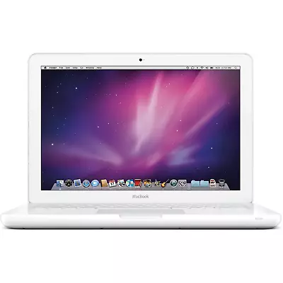 Apple MacBook 13.3 MC516LL/A 2010 Intel Core 2 Duo 2GB RAM 250GB CRACKED PLASTIC • £99.99