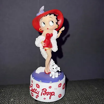 Betty Boop Music Box Statue Figurine King Feature Very Rare New In Box Gift Coll • $96.82