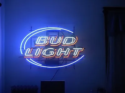 19 X15 BUD LIGHT Neon Sign Light Beer Bar Pub Wall Hanging Visual Artwork Decor  • $135