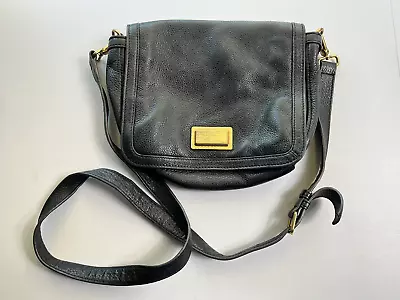 Marc By Marc Jacobs Q NATASHA Leather Crossbody Bag Black • $34.50