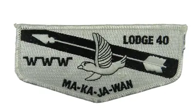 Ma-Ka-Ja-Wan Lodge 40 Northeast Illinois Council IL Flap White Bdr (TN627) • $9.95
