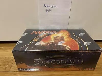 Magic The Gathering M14 Core Set 2014 Booster Box Factory Sealed English • $295