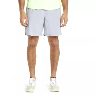 Puma Q2 7  Athletic Shorts Mens Grey Casual Athletic Bottoms 52149119 • $12.99