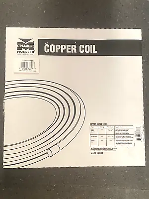 1/4 X 50ft Soft Copper Tubing HVAC Refrigeration 1/4OD ASTM B280 • $42.95