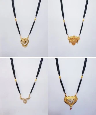 $22.17 • Buy Mother's Day Gift Indian Ethnic Mangalsutra Gold Plated Necklace Fashion Jewelry