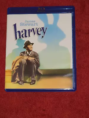 Harvey (Blu-ray 1950) James Stewart Josephine Hull FS B&W USED • $10.47