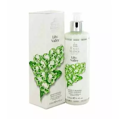 Woods Of Windsor Lily Of The Valley Body Lotion 250ml - New & Boxed - Uk • £10.95
