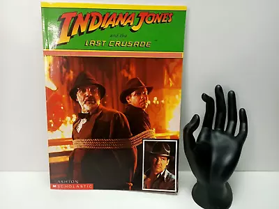 Indiana Jones And The Last Crusade Picture Book Vintage 1989 Harrison Ford Movie • $19.95