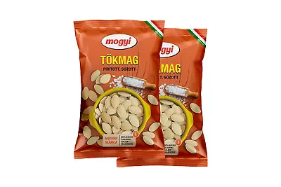 Mogyi Edible Roasted Salted Pumpkin Seeds In Shell 130g [Pack Of 2] Free P&P • £9.99