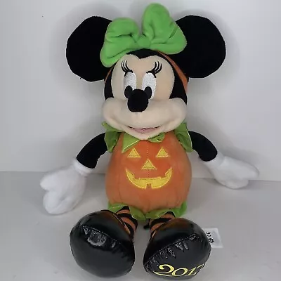 Disney Mickey Mouse Halloween Minnie Mouse Exclusive 15'' Plush Pumpkin Collect • $14.30