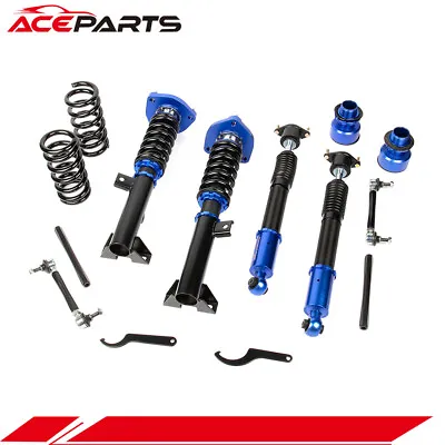 Blue Coilovers Shocks Absorber Kits For 2008-2014 Mercedes W204 C250 Adj Height • $266.99