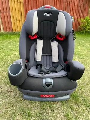 Graco Nautilus Elite Car Seat Aluminium - Group 123 • £50