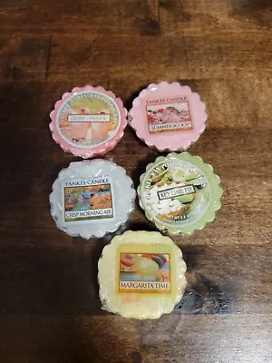 (5) Lot Yankee Candle Wax Potpourri Tarts Spring Summer Scents 0.8 Oz  • £11.10