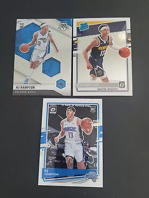 RJ Hampton ROOKIE LOT Mosaic 233 Rated Rookie Optic 174 Optic Update 514 • $0.99