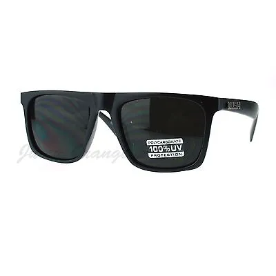 KUSH Square Sunglasses Men's Super Dark Lens Black Shades • $10.95