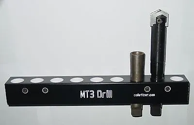 #3 Morse Taper Shank Drill Bit Storage Rack Wall Mounting MT3 3MT Set #AW2 • $15.95