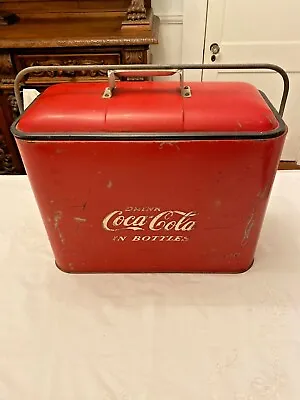 Vintage Coca Cola Cooler (Progress Refrigerator Co.) • $325