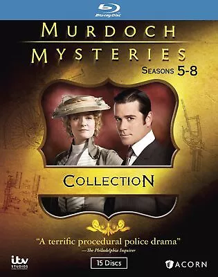 Murdoch Mysteries Collection 5-8 - Open Box - Slightly Distressed Sleeve • $37.95