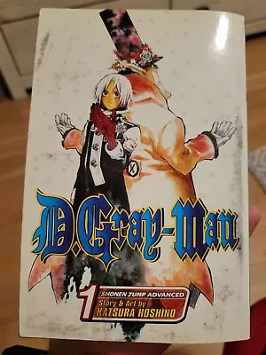 D.Gray Man: Vol. 1 Manga English Shonen Jump Advanced By Katsura Hoshino Used • $4.50