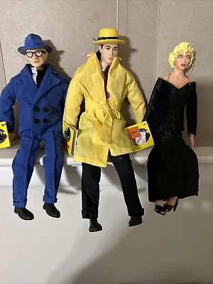 Dick Tracy Applause 9” Dolls Lit Of 3 • $17.99
