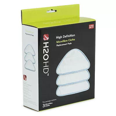 Thane H20 HD Steam Mop Ultra Absorbent Microfibre Cloths 3 Pack • £19.99