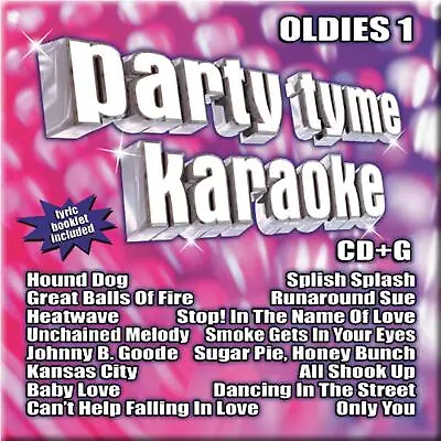2002 Party Tyme Karaoke Oldies 1 Inc Elvis/Jerry Lee/Supremes/Platters Songs 9z • $8.88